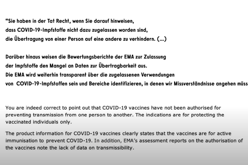 EU bestätigt endlich große Lüge: Corona-Impfstoff schützt nicht vor Ansteckung