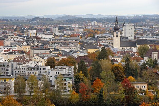 Wels: Die blaue Hochburg